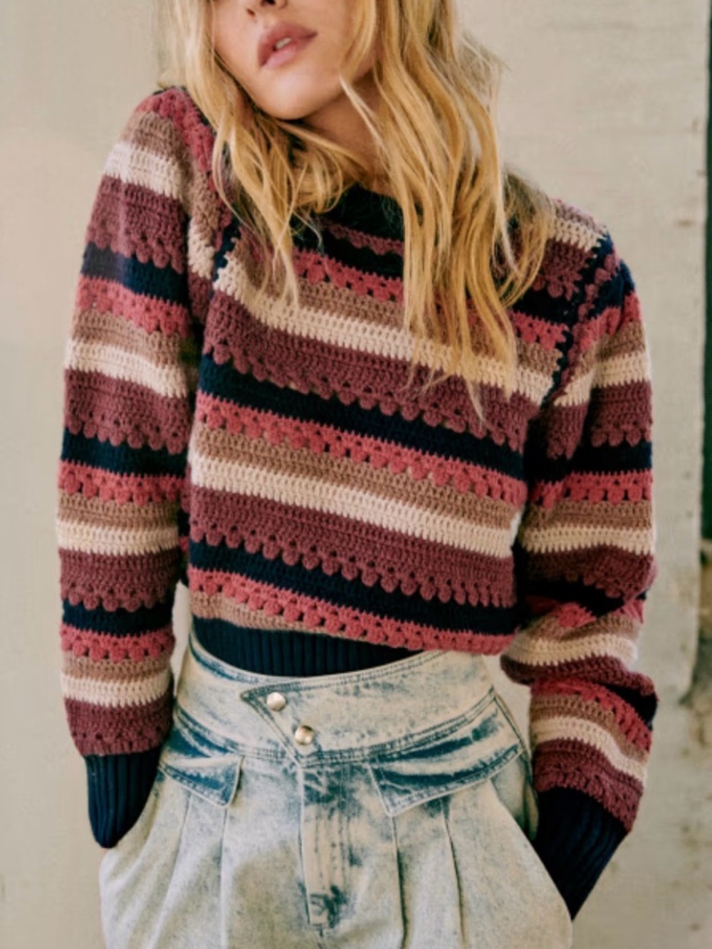 Sézane x Sea adelin sweater